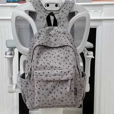 Girls' Bow Knot Backpack, 2026 Model, Junior and High School Student Bag - 8
