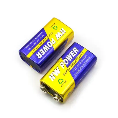 Батарейка 9V квадратная батарейка 6F22 квадратная угольная батарейка мультиметр универсальный измеритель динамик игрушка микрофон пульт дистанционного управления