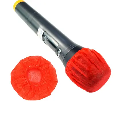 Disposable Microphone Cover, Windproof and Spray-Proof, for Karaoke
