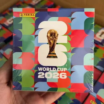 2026 World Cup Player Sticker, 50 Packs of 350 Pieces Blind Box