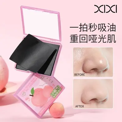Xixi oil blotting paper, 100 sheets, mirror box