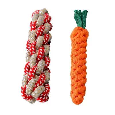 Durable Rope Knot Dog Toy for Teeth Cleaning - 13