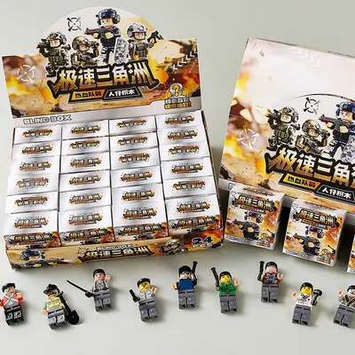 Delta Force Minifigure Building Block Set, Assembly Toy for Kids - 1