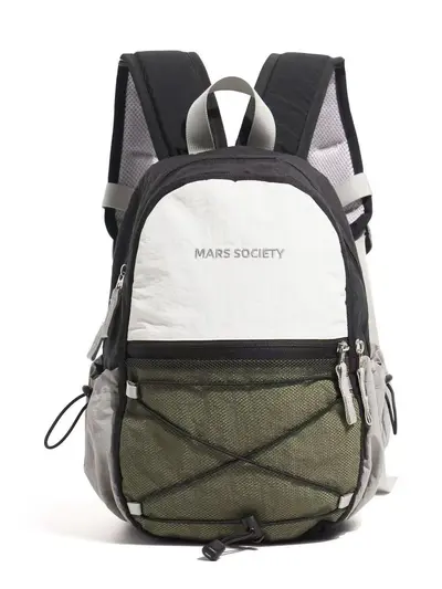 Outdoor Color-Block Backpack for Hiking and Camping - 7