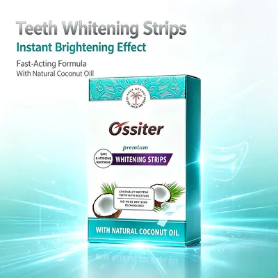 Coconut Flavor WHITE STRIPS Teeth Whitening Strips, Removes Yellowing - 2