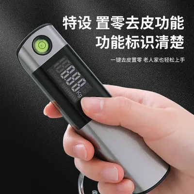 Electronic scale portable for luggage and parcels