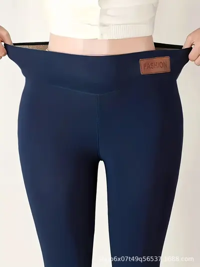 Yoga pantolonu, kürklü astar, sıcak tutmalı, esnek dizayn