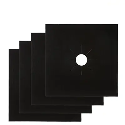 Teflon-Gasherdschutzmatte 27x27 cm, antihaftbeschichtet, ölabweisend
