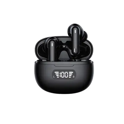 B44 Bluetooth kulaklık, TWS, gürültü azaltma, dijital ekran