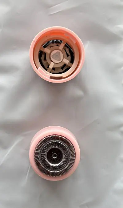 Kadınlar için çift başlıklı elektrikli epilasyon ve tıraş cihazı, intim bölge trimmeri - 9