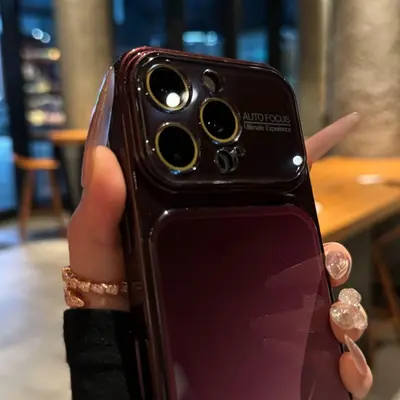 Handyhülle für Apple iPhone 18 Pro Max, 3D-Kontrastfarben, großes Sichtfenster, stoßfest