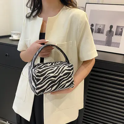Kosmetiktasche mit Leopardenmuster groß und tragbar