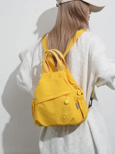 Beixiang Großraum-Rucksack, leicht, multifunktionale Brusttasche - 3