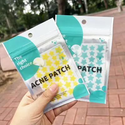 40 Pcs Star-Shaped Hydrocolloid Acne Patches Portable
