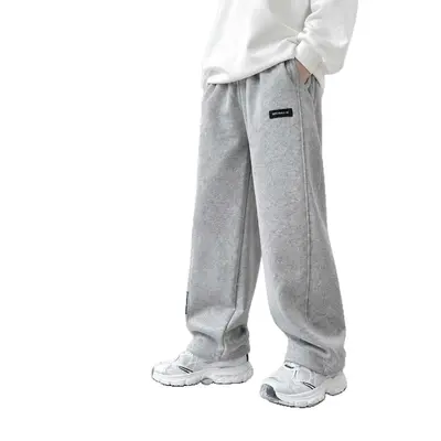 Boys' Straight-Leg Casual Pants, Spring and Autumn, Medium to Big Kids