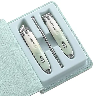German Seiko nail scissors set, manicure and ear cleaning tools