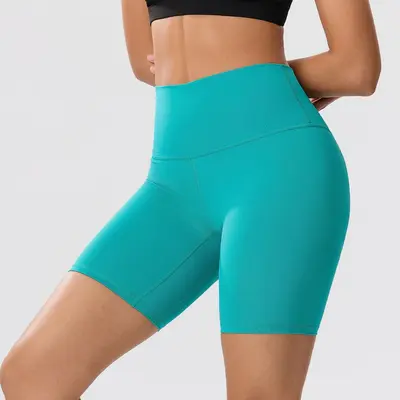Women's High-Waist Seamless Yoga Three-Quarter Pants - 9