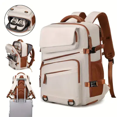 Business Backpack for Men and Women Large Capacity Expandable Laptop Backpack - 7