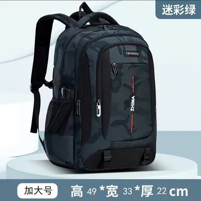 Backpack 3-piece Set, Middle and High School Students, Large Capacity - 5