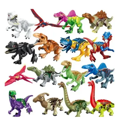 Dinosaur Building Block Set, 16, 18 and 20 Styles, YG77001 Series - 2