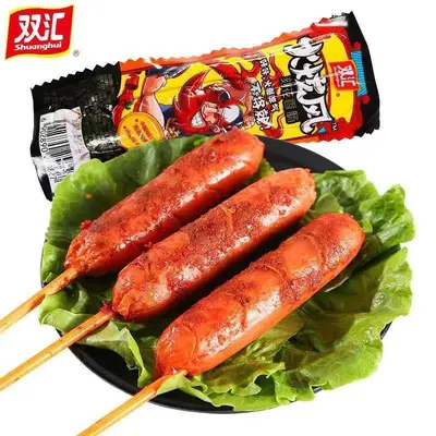 Maiswurst und würzige knusprige Wurst - 10