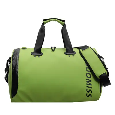 Travel bag with shoe compartment and dry-wet separation