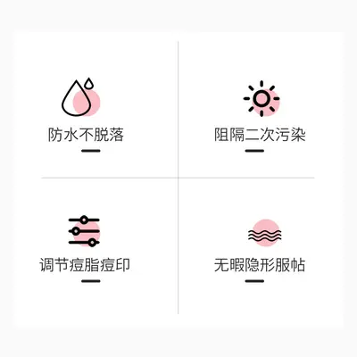 Invisible Transparent Acne Patch, Skin Repair, Makeup-Friendly - 5