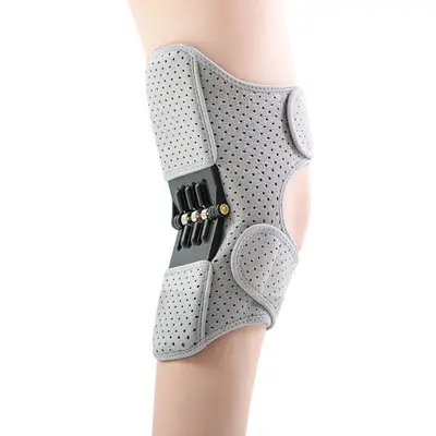 Spring Knee Support Brace for Elderly, Shock-Absorbing Knee Pad for Walking and Sports