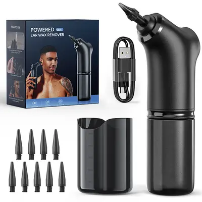 Electric Ear Cleaner with Earwax Removal Tool - 9