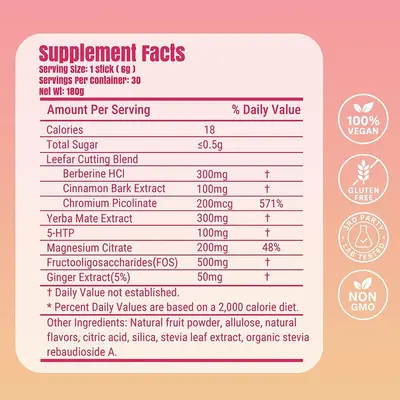 Maté Çayı Tozu CuttingMix, Çilek Aromalı Katı İçecek, OEM - 5