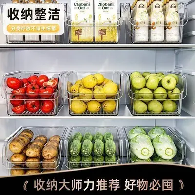 Kühlschrank-Organizer Schublade Gemüse-Obst-Lagerbox - 7