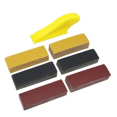 30*90 Sandpaper Set for Metal Polishing, Aluminium Oxide and Silicon Carbide