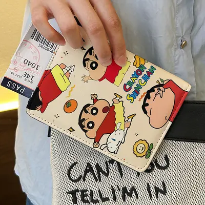 Crayon Shin-chan pasaport ve kart tutucu - 9