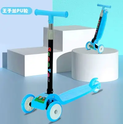 Children's Extendable Scooter with Flashing Lights - 7
