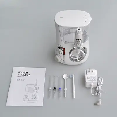 Desktop Water Flosser, Multifunctional Home Teeth Cleaner with Gum Care - 5