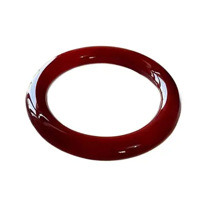 Armband aus natürlichem Achat, kirschrot, Eismadonnenjadedesign