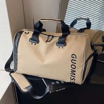 Reise-Reisetasche mit Trocken- und Nasskompartiment, tragbare Schwimm- und Fitness-Tasche, Herren-Sport-Schultertasche, großvolumige Gepäcktasche für Kurzreisen, für Frauen. - 10