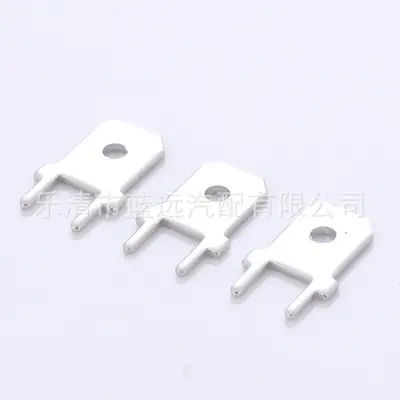 PCB Plug-In Terminal, Tin-Nickel Plated Copper, 6.3 mm Solder