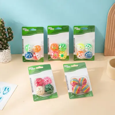 Durable Cat Toy Set for Boredom Relief - 2