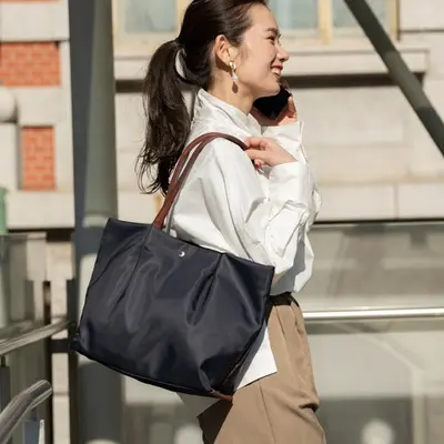 Japan und Korea Rakuten Schultertasche wasserdichtes Nylon Einschulter-Tasche große Tote-Tasche leichte Boston Muttertasche