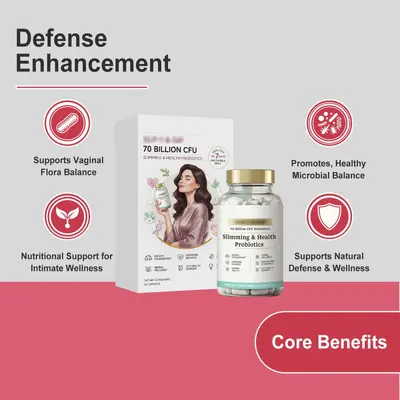 Body Care Capsules with Probiotics for Gut Balance, Multi-Nutrient Supplement