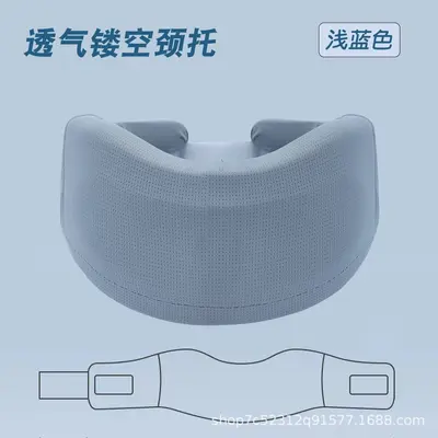 Ice Silk Neck Support, Prevents Forward Head Posture, Cervical Spine Protection - 9