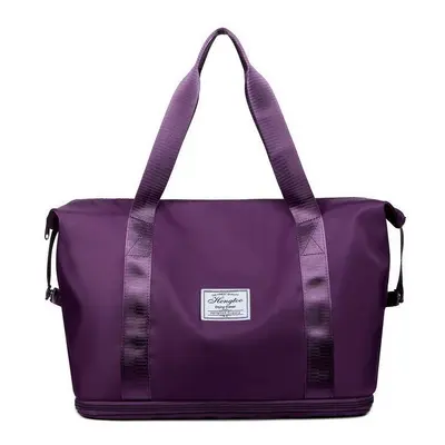Foldable Travel Bag Women's Short Trip Handbag Extra Large Capacity Gym Bag Lightweight Maternity Storage Business Travel Luggage - 7