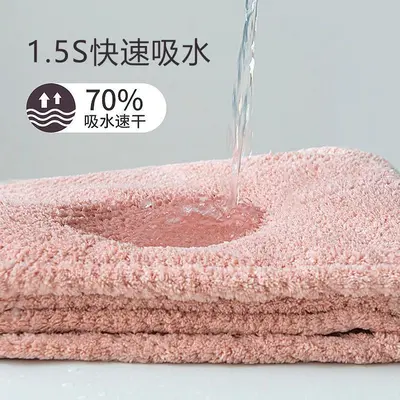 Thickened Soft Absorbent Adult Quick-Dry Hair Cap, Japanese-Style Lint-Free Household Bath Towel Hair Wrap, Douyin Viral Hot Seller
