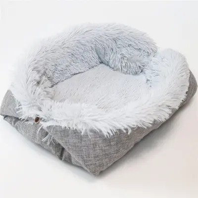 Cross-border Cat Bed Pet Mat Dual-Use Dog Bed Cat Mat Plush Cat Bed Pet Nest Autumn Winter Nest Mat Labelable
