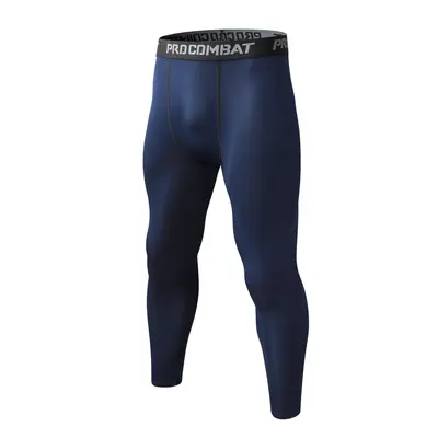 Men's Fitness Cropped Compression Pants, Quick-Dry Breathable - 9