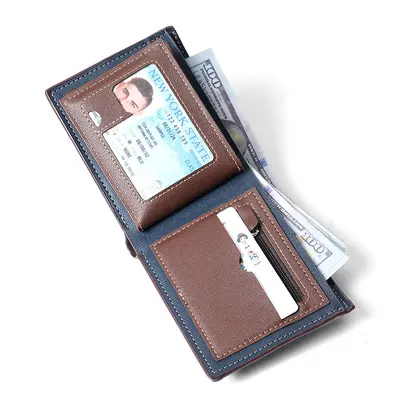 Men's Wallet, Multifunctional Large Capacity Business Card Holder - 3