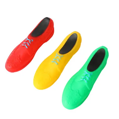 Squeaky Rubber Dog Toy, Durable Bite-Resistant Chew Toy, Shoe-Shaped - 6