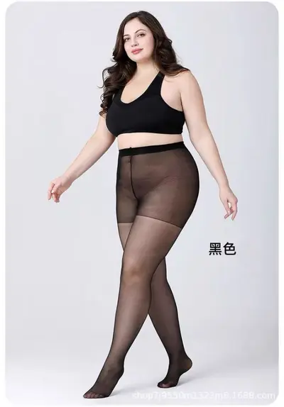 Plus Size Black Pineapple Socks for Women Thin - 11