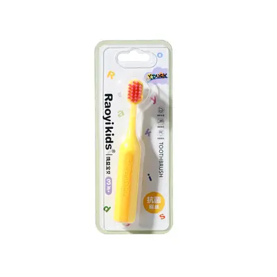 Children's Antibacterial Toothbrush, Ages 3-6, Soft Bristles, Single Pack - 9